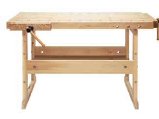 Werkbank aus Holz